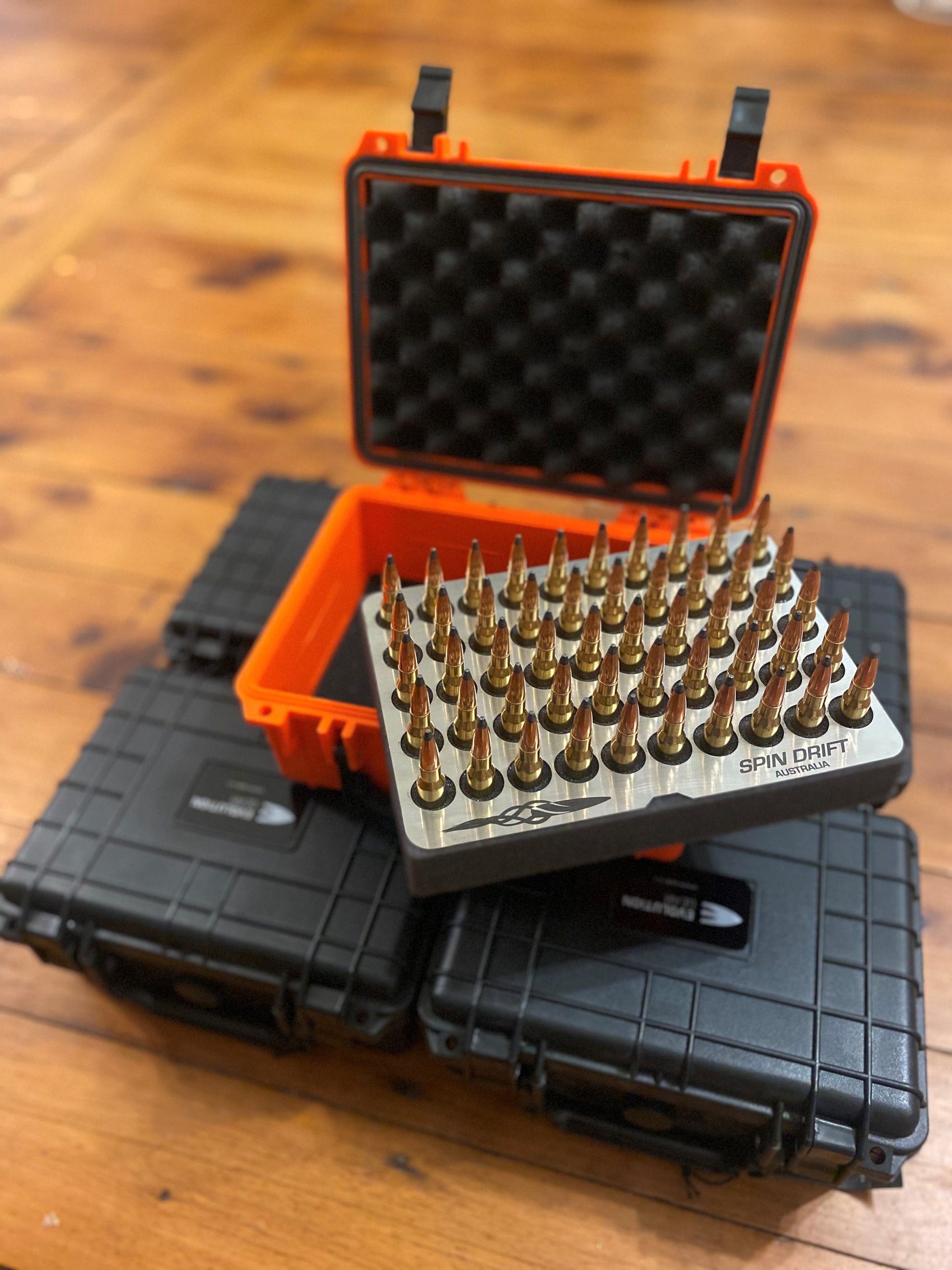 Spin Drift Australia Ammo box foam display